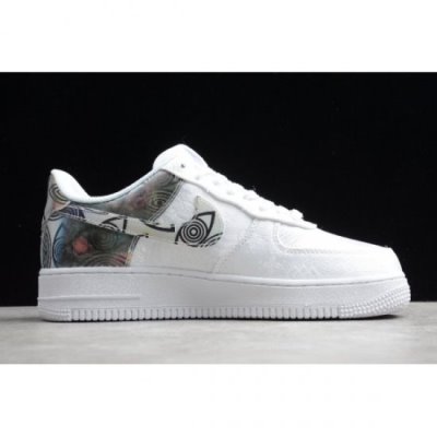 Nike Air Force 1 Low Silk Beyaz Renkli Kaykay Ayakkabı Türkiye - RPNC01XZ